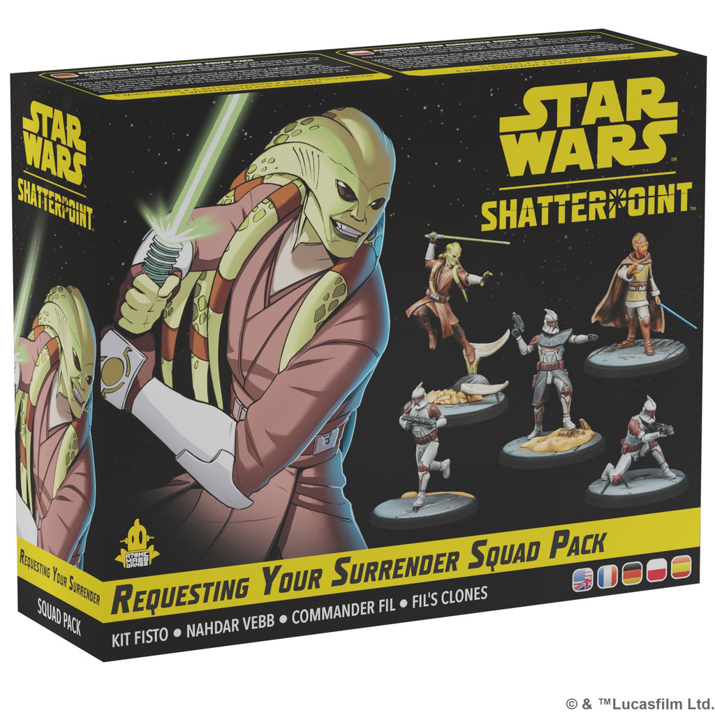 Figurine Star Wars Clone Wars - Kit Fisto (Jedi) - Hasbro - Neuve
