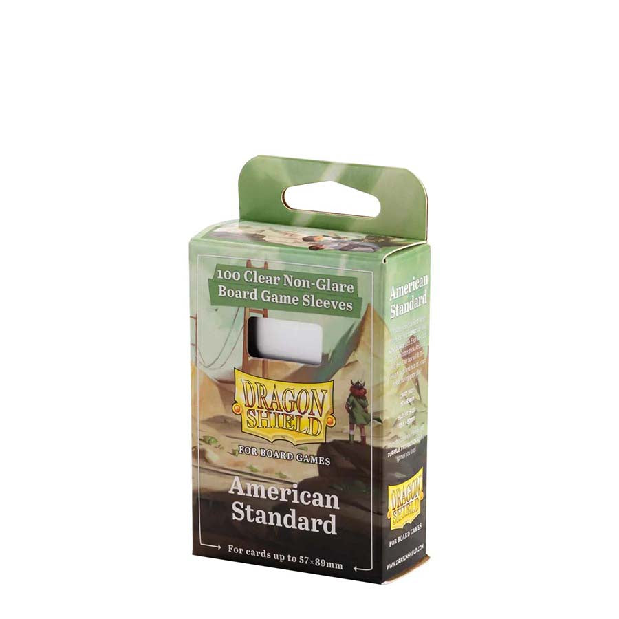 Boardgame Sleeves Dragon Shield: Clear/Non-Glare