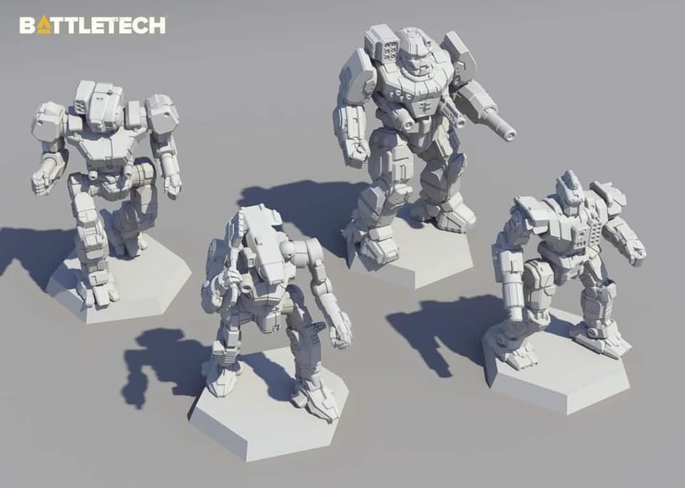 BattleTech: Miniature Force Pack - Inner Sphere Support Lance