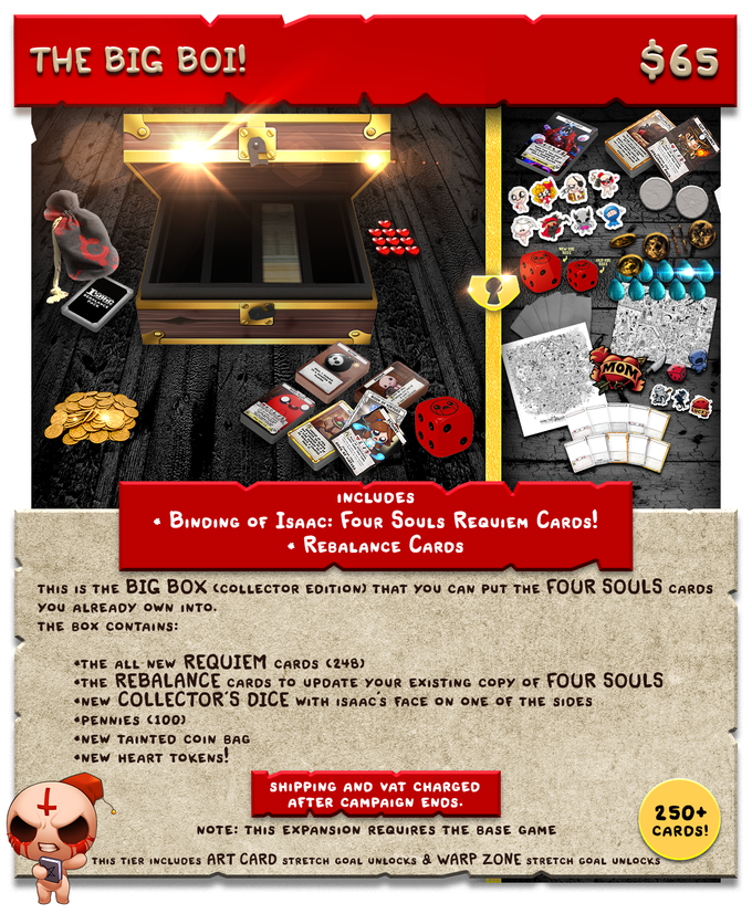 The Binding of Isaac: Four Souls Requiem - The Big Boi Box The Binding of Isaac: Four Souls Requiem - The Big Boi Box