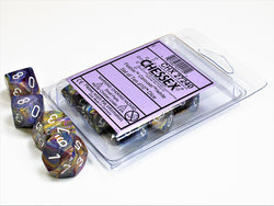 Dice Chessex: D10 Festive Set of 10