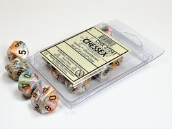 Dice Chessex: D10 Festive Set of 10