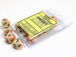 Dice Chessex: D10 Festive Set of 10