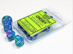 Dice Chessex: D10 Festive Set of 10
