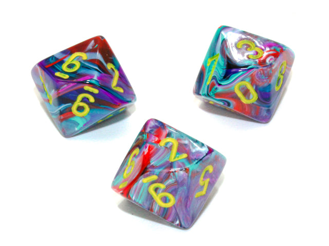 Dice Chessex: D10 Festive Set of 10