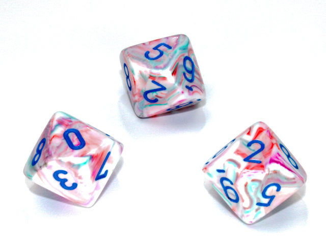 Dice Chessex: D10 Festive Set of 10