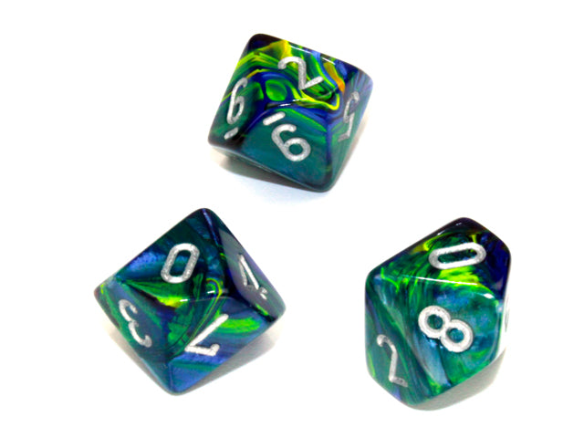 Dice Chessex: D10 Festive Set of 10