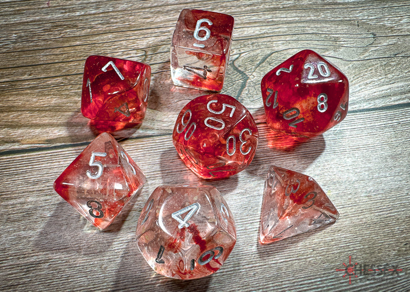 Dice Chessex: Poly 7 Set Nebula Luminary