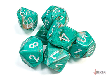 Dice Chessex: Poly 7-Set Mega-Hedrals Marble