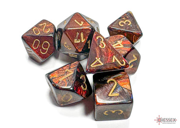 Dice Chessex: Poly 7 Set Scarab