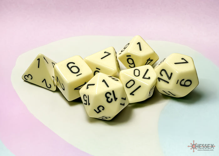 Dice Chessex: Poly-7 Set Opaque Pastel