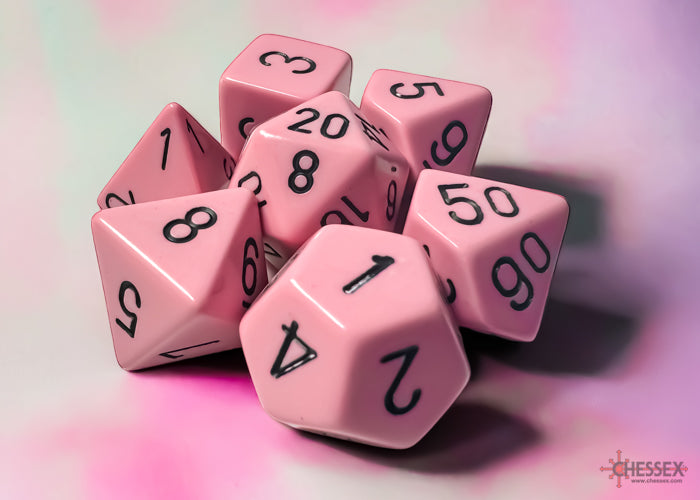 Dice Chessex: Poly-7 Set Opaque Pastel