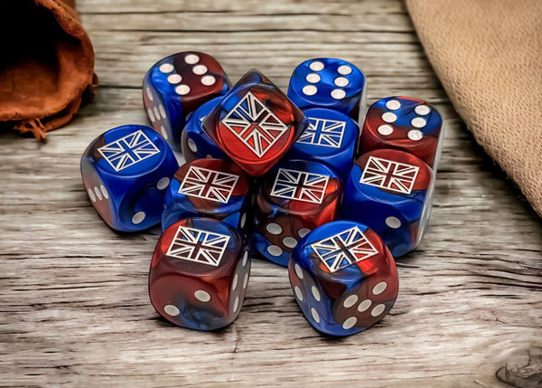 Dice Chessex: 16mm Opaque WW2