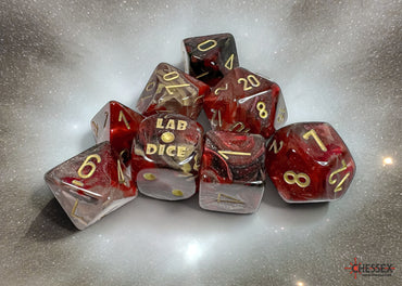 Dice Chessex: Poly 7 set Lab Dice Borealis