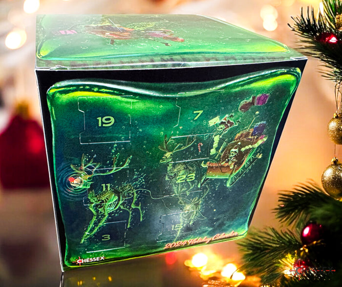 Dice Calendar Chessex: 2025 Holiday Calendar