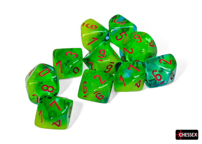 Dice Chessex: D10 Gemini Luminary