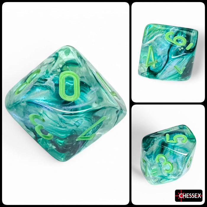 Dice Chessex: D10 Borealis Luminary Set of 10