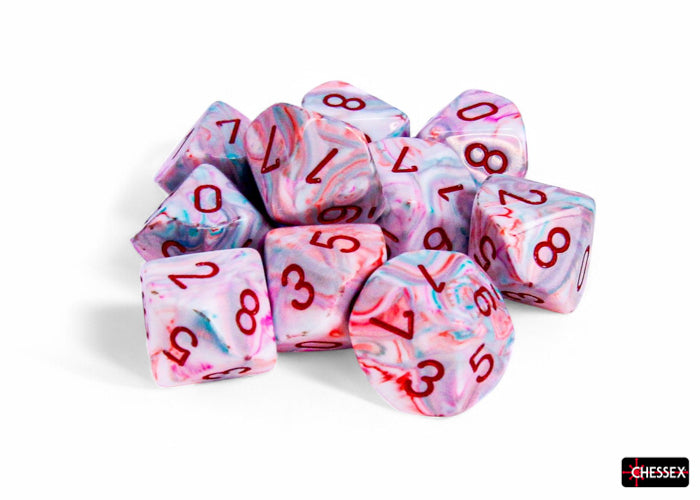 Dice Chessex: D10 Festive Set of 10
