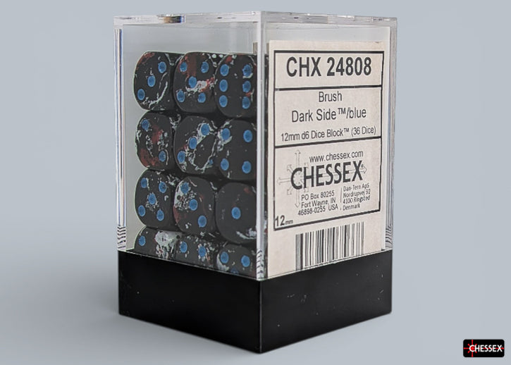 Dice Chessex: 12mm d6 Brush Set of 36