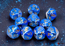 Dice Chessex: D10 Brush Set of 10
