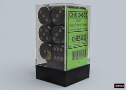 Dice Chessex: 16mm D6 Brush Set of 12