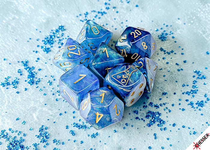 Dice Chessex: Lab Dice Poly 7-Set Shimmer