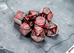 Dice Chessex: Poly 7 set Tube Lab Lustrous