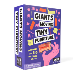 Giants Moving Tiny Furniture