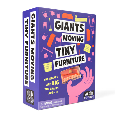 Giants Moving Tiny Furniture