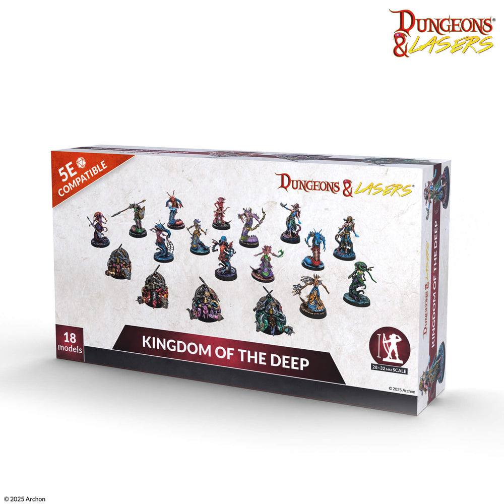 Dungeons & Lasers Fantasy Terrain: Kingdom Of The Deep