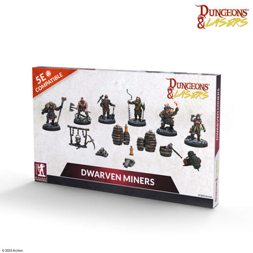 Dungeons & Lasers Fantasy: Dwarven Miners