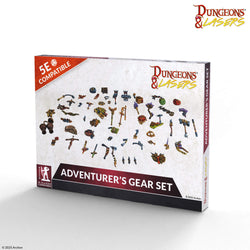 Dungeons & Lasers Fantasy Terrain: Adventurer's Gear Set