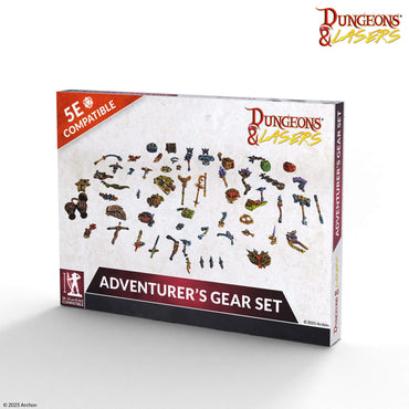 Dungeons & Lasers Fantasy Terrain: Adventurer's Gear Set