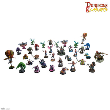 Dungeons & Lasers Fantasy: Raiders And Beasts Of Scareguards Archipelago