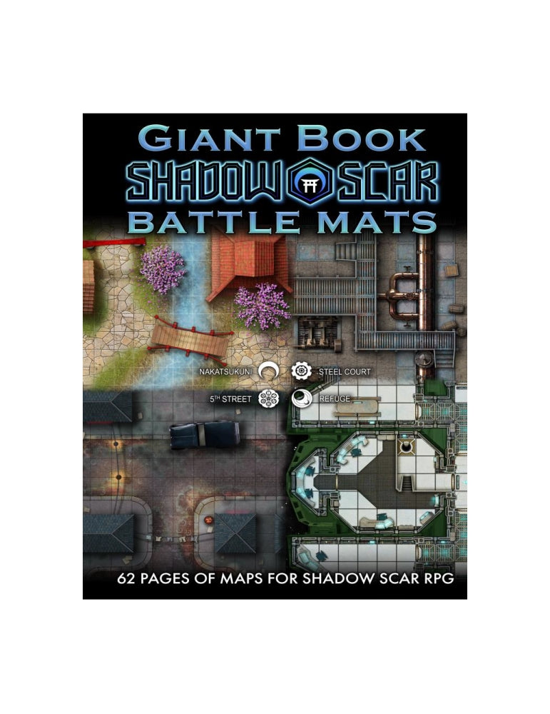 Battlmat Loke: Giant Book Of Shadow Scar Battle Maps