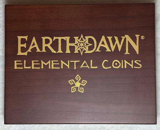 Earthdawn: Deluxe Elemental Coin Set