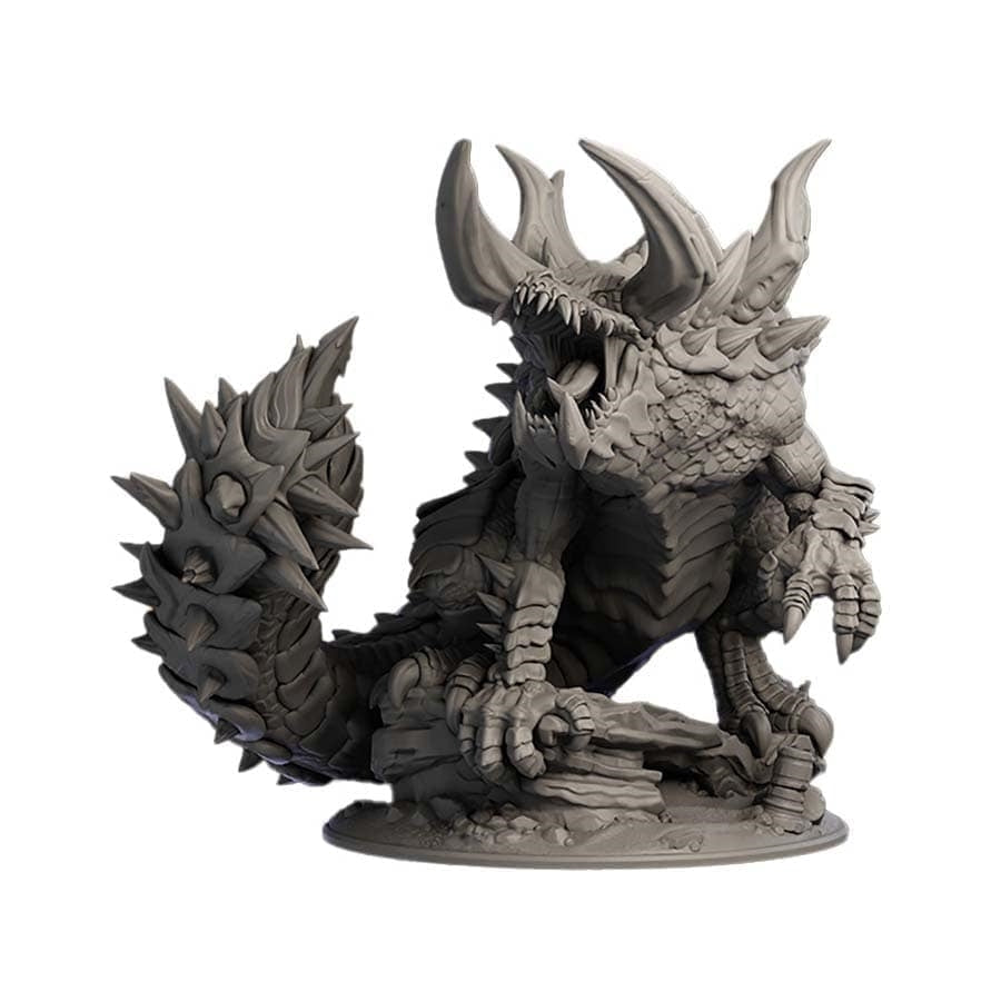 Dungeons & Dragons Fool's Gold: Tarrasque Mini - Grey