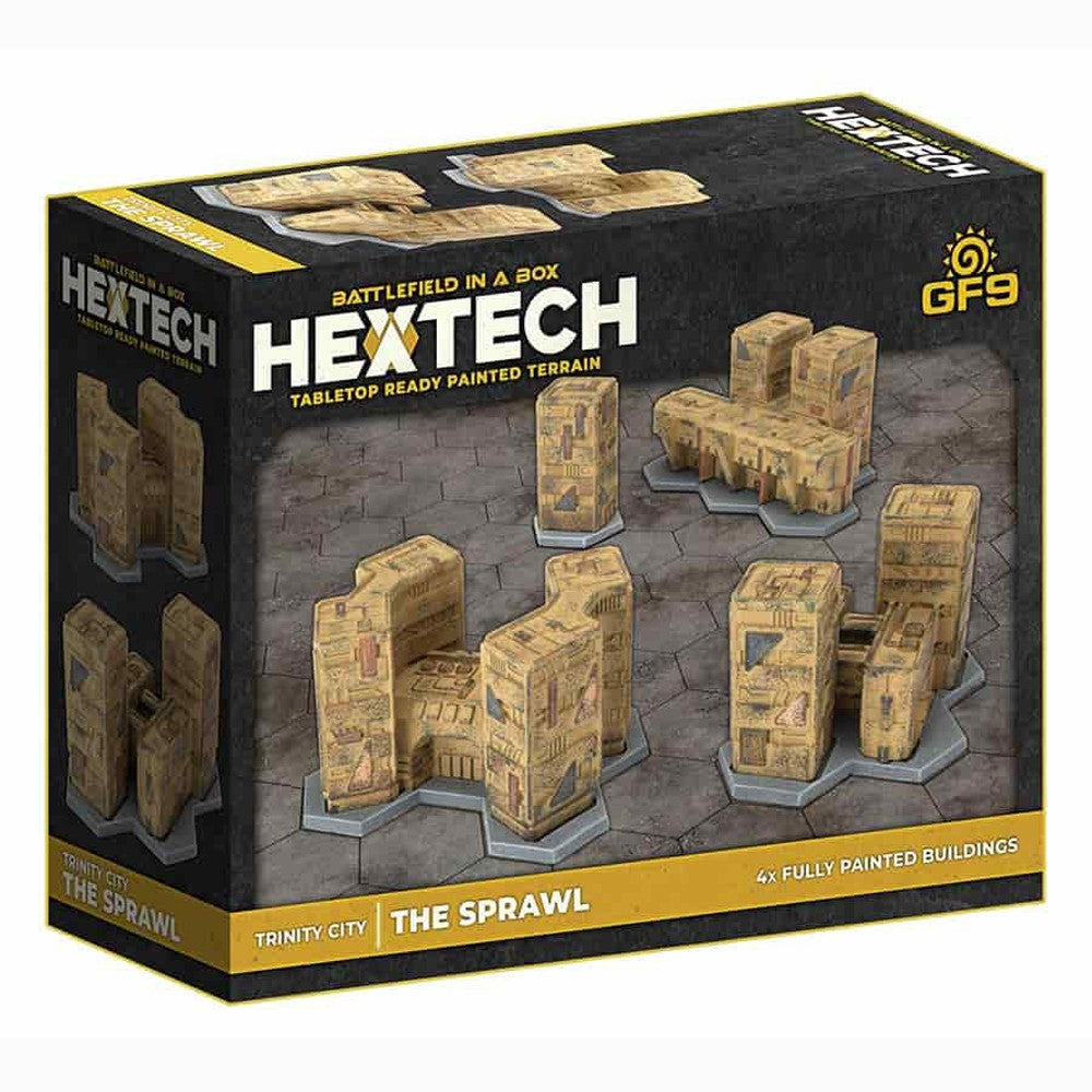 BattleTech Hextech: The Sprawl (x4)