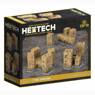 BattleTech Hextech: The Sprawl (x4)
