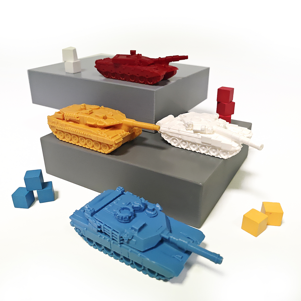 World Order: Player Tanks (3D Printed)