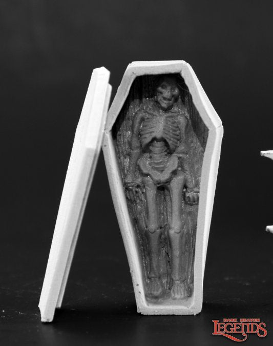 Mini Reaper Bones Legends: Coffin and Corpse Dungeon Decor