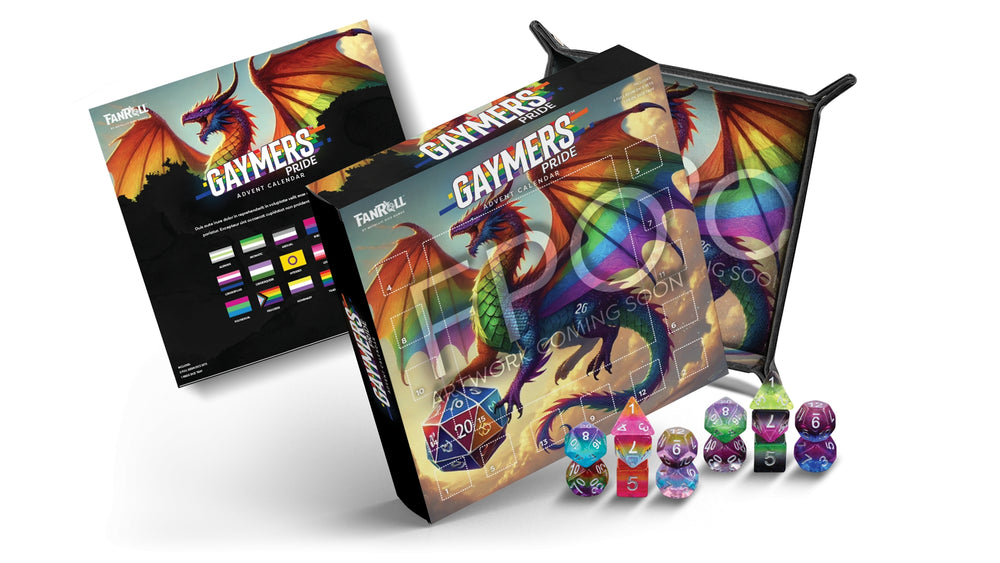 Dice Metallic: Pride Advent Calendar