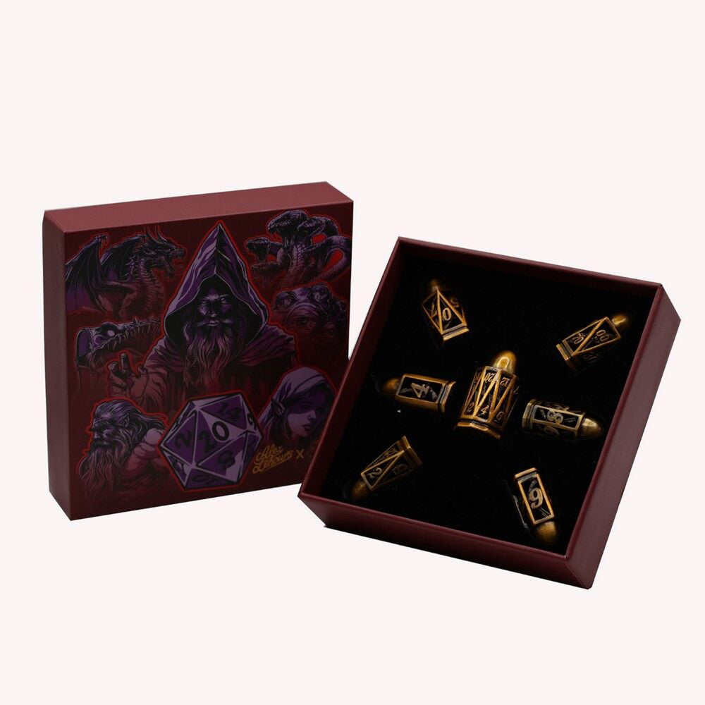 Dice LPG: Poly 7 Set Bullet