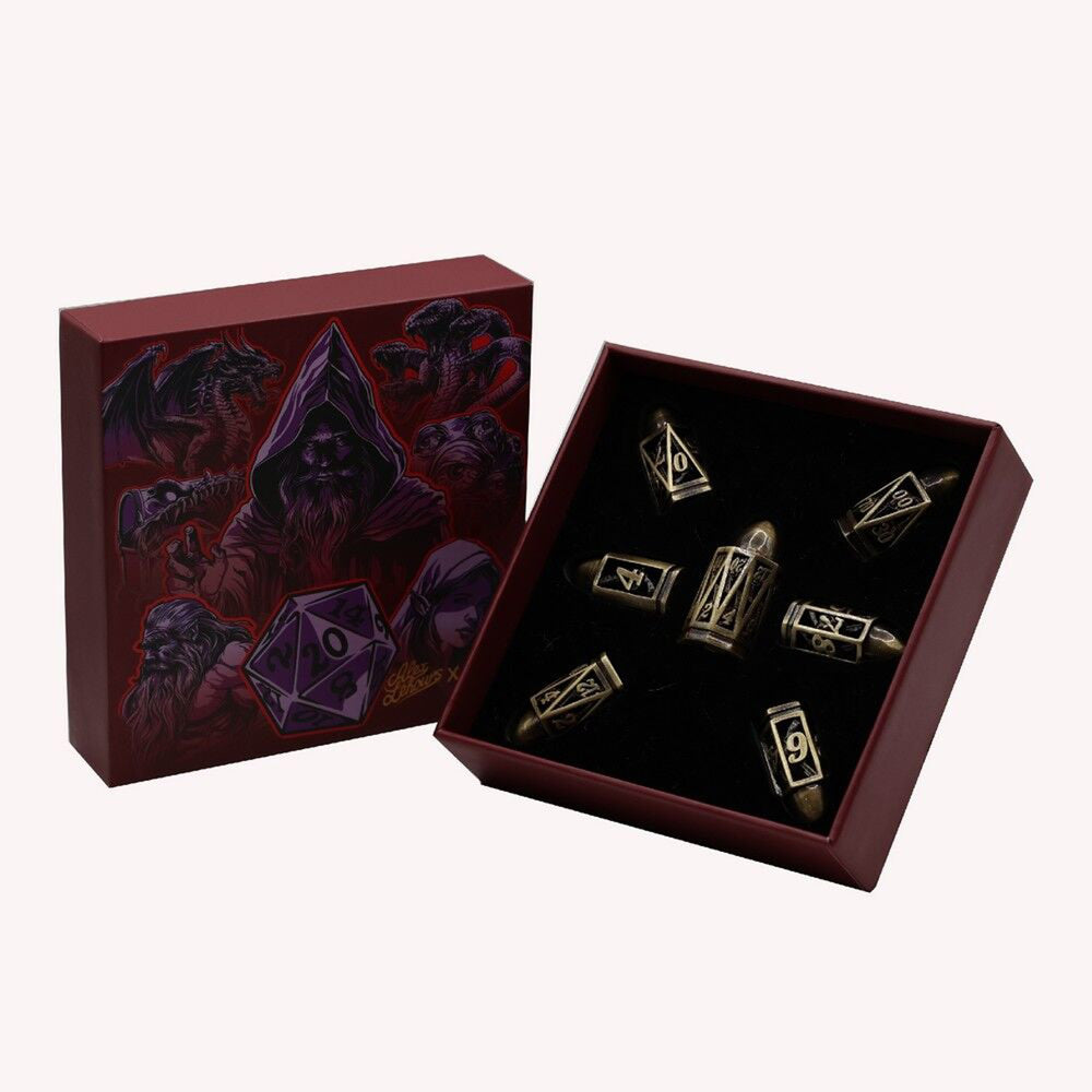 Dice LPG: Poly 7 Set Bullet