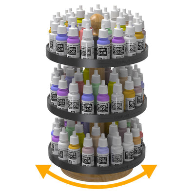 Tools Hobbyist: Paint Storage Rack - Rotating - Evemodel