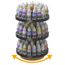 Tools Hobbyist: Paint Storage Rack - Rotating - Evemodel