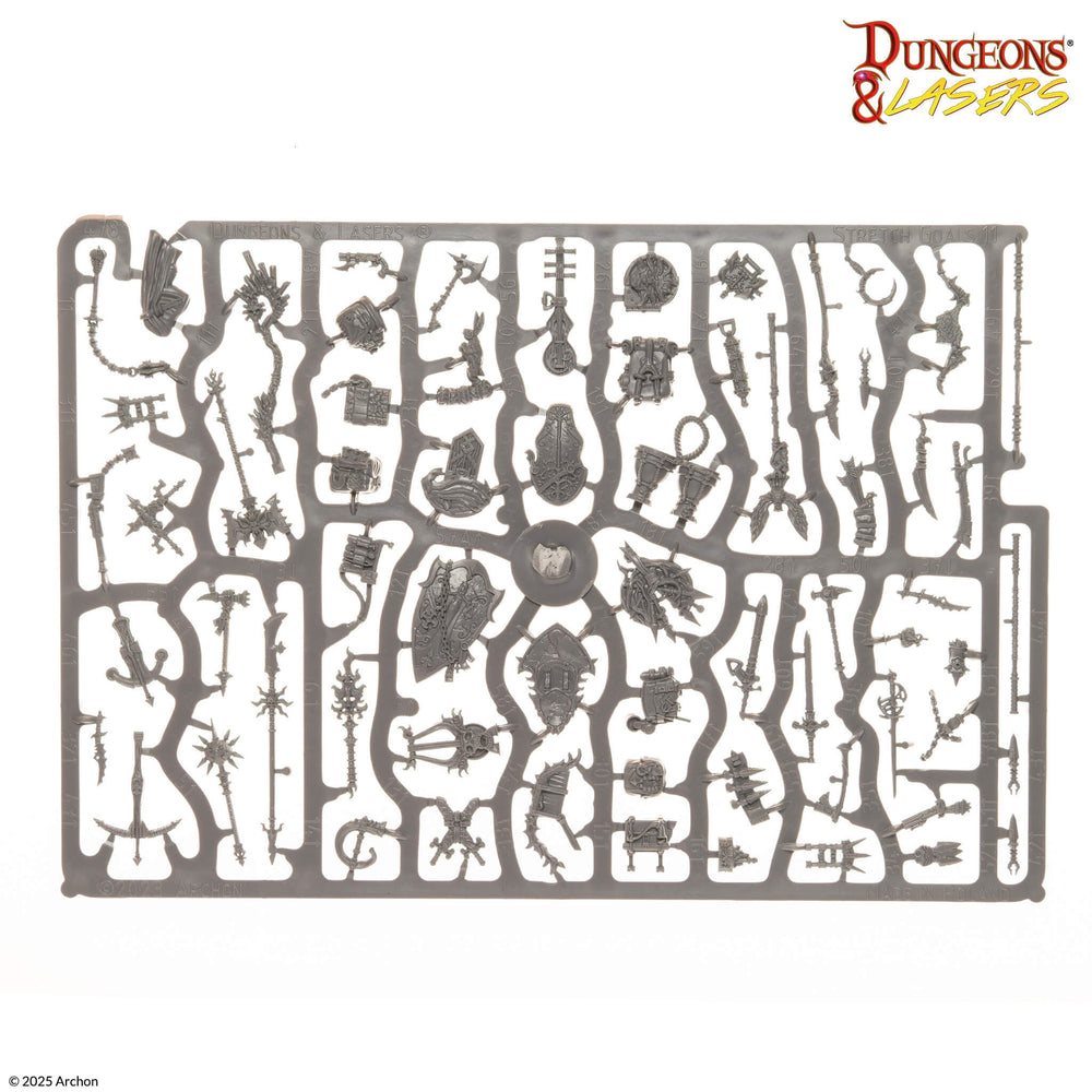 Dungeons & Lasers Fantasy Terrain: Adventurer's Gear Set