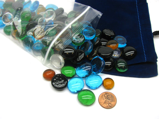 Glass Stones: 20 in a Bag