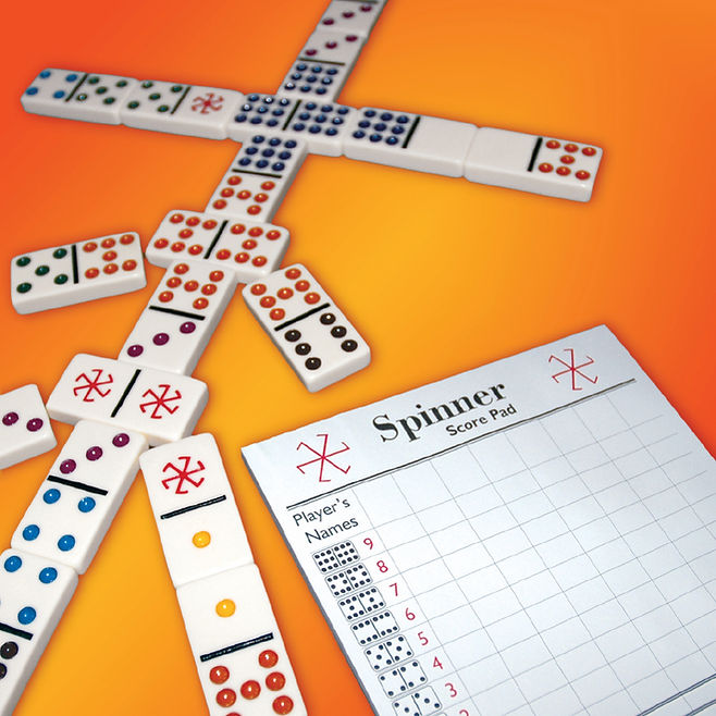 Dominoes University: Spinner Wood Case