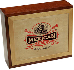 Dominoes University: Mexican Train (Wooden Case)